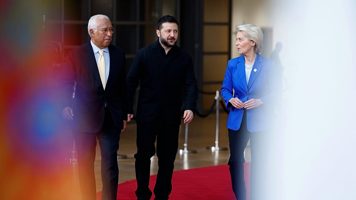EU pushes for seat at Ukraine peace talks as US shifts stance