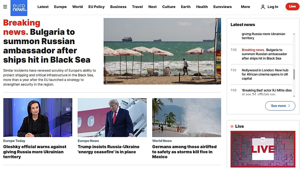 Euronews leads English-language news growth for second straight month