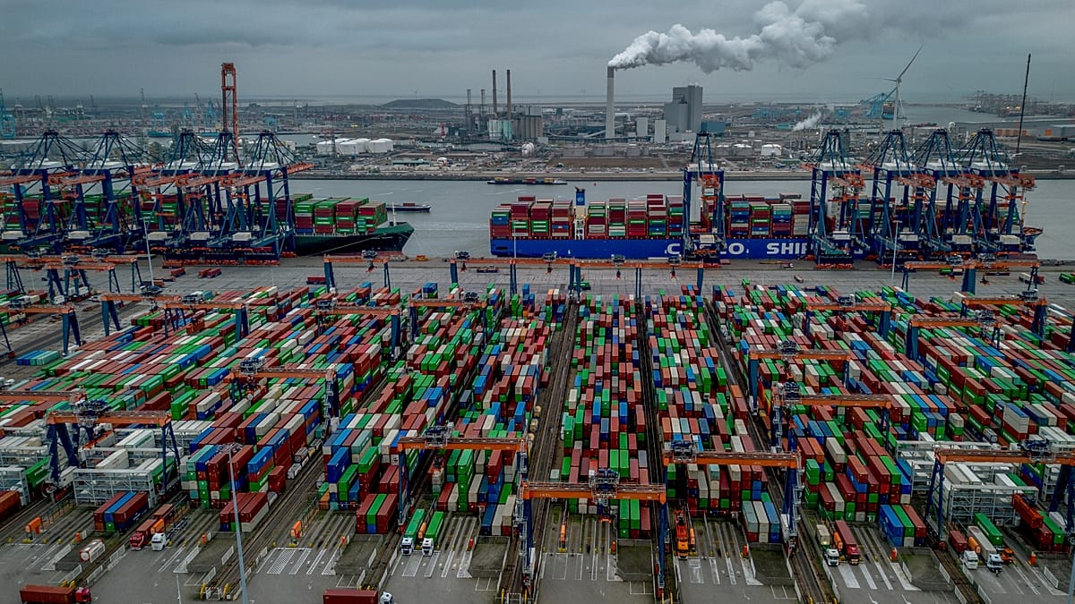 Europe's busiest ports: Rotterdam leads, Turkey climbs the ranks