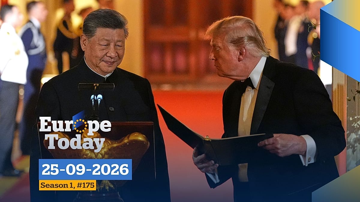 Europe watches as Trump hosts Xi while Pope Leo makes first French visit