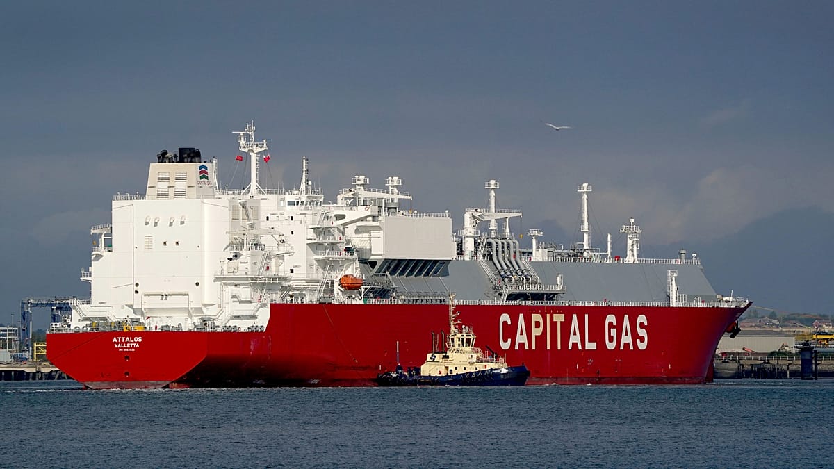 European gas prices triple as winter storage hits record low