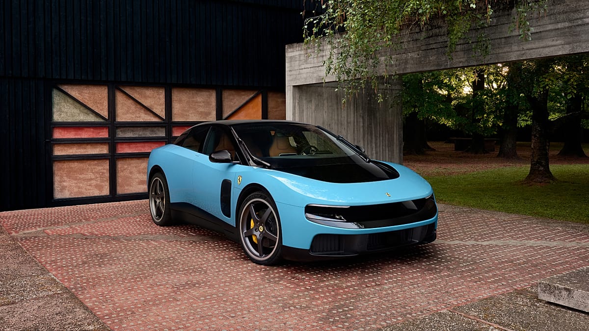 Ferrari's first electric car fetches record $40 million at auction