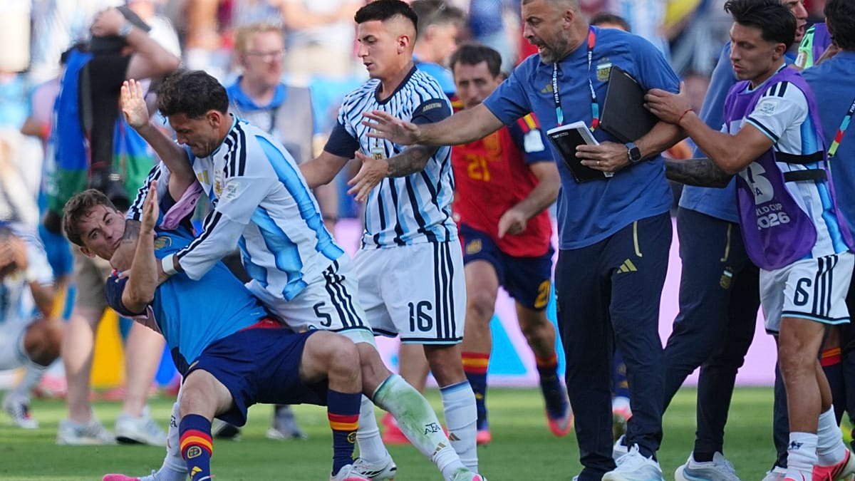 FIFA bans Argentina's Paredes for 10 matches after World Cup final brawl