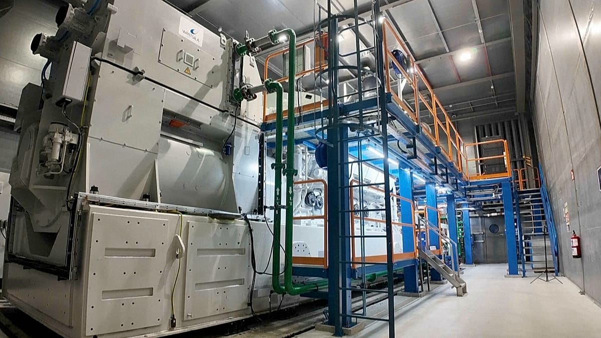 Finnish firm Wärtsilä powers Spain's grid with world's first large-scale hydrogen engine