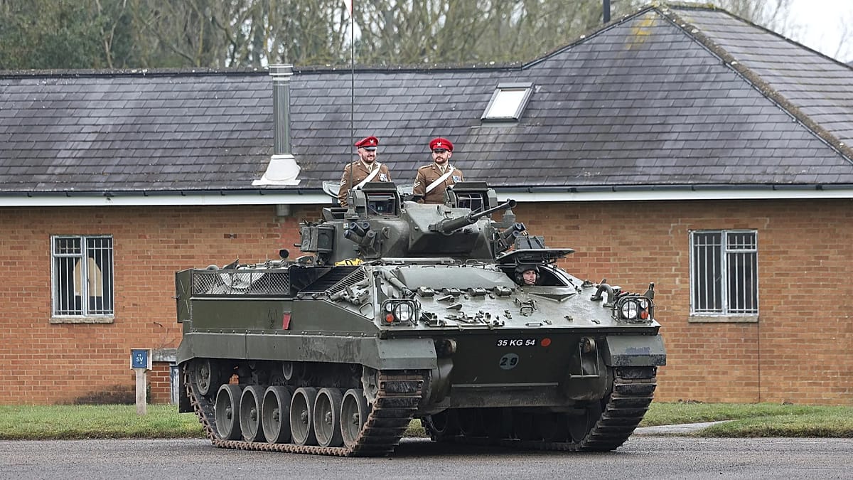 Fire at British Army's Catterick Garrison sends one to hospital