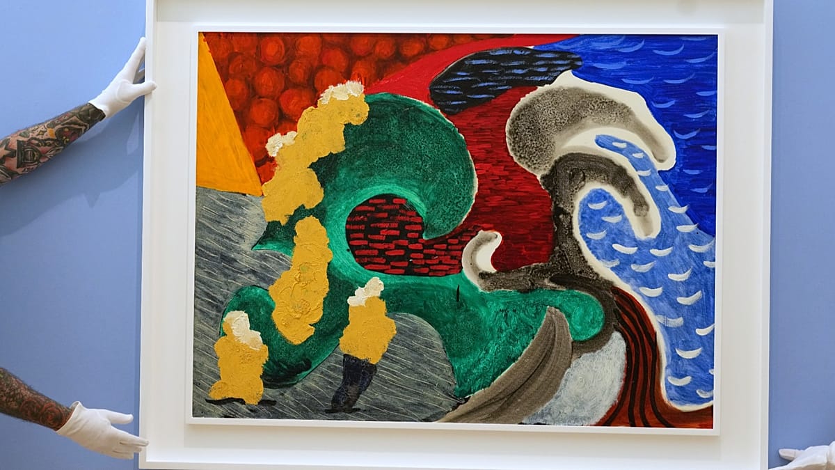 First David Hockney Auction Since Death Avoids Posthumous Price Surge