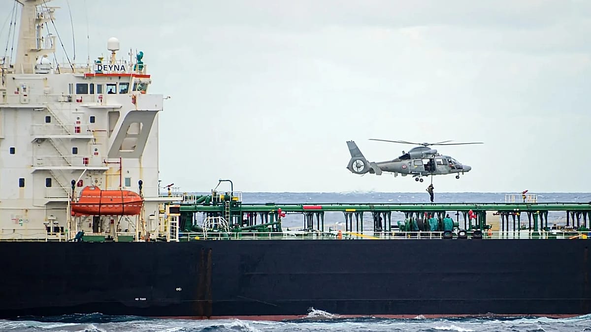 France and Allies Intercept Suspected Russian Shadow Fleet Tanker in Atlantic