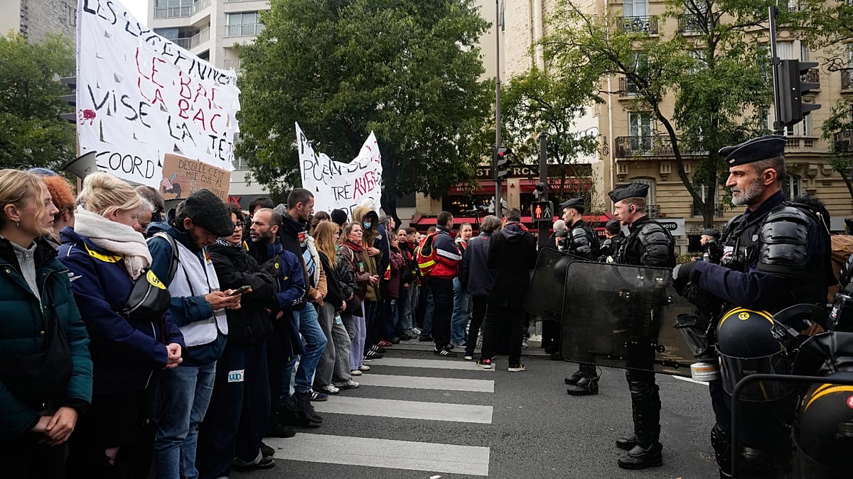 France deploys 70,000 officers as businesses brace for renewed unrest