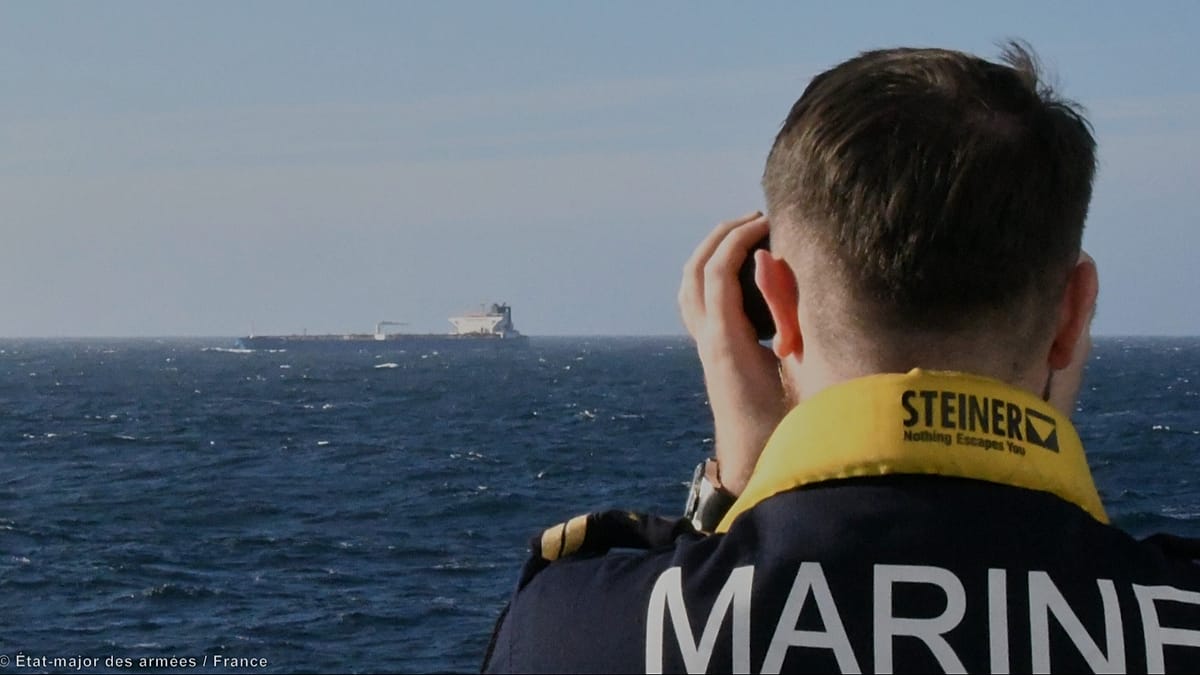 France Detains Tanker Linked to Iranian Network Moving Russian Oil