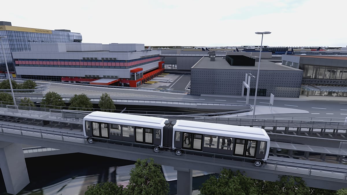 Frankfurt Airport's New Sky Line Train Suspended Just Weeks After Launch