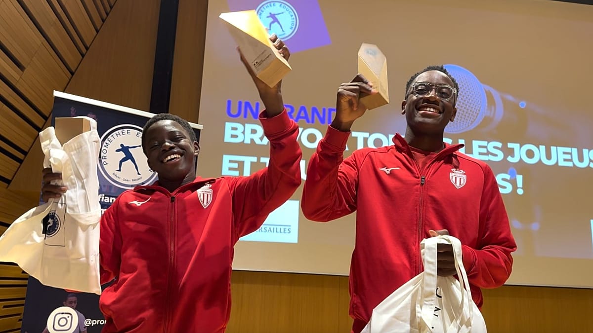 French Football Academy Players Challenge Stereotypes with Eloquence at Versailles