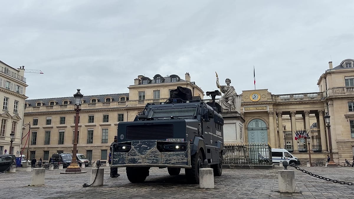 French police deploy armoured vehicles as cost-of-living protests loom
