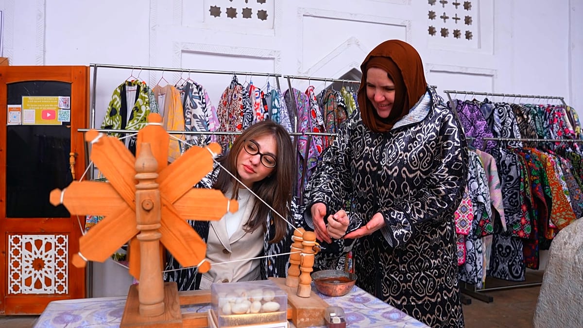 From Cocoon to Cloth: The Living Craft of Silk Production in Central Asia
