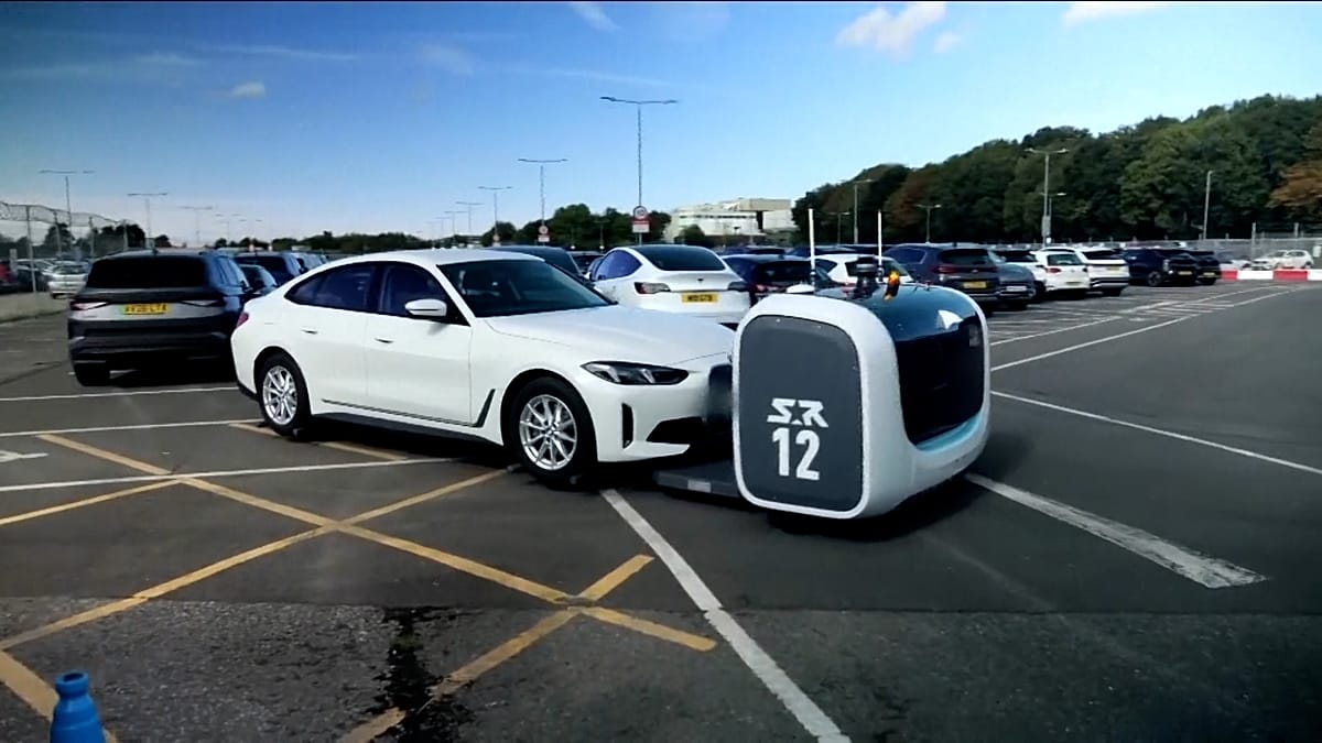 Gatwick Airport trials robot valets for secure long-stay parking