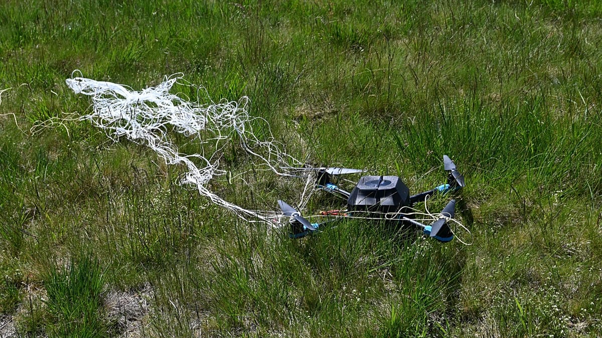 German Firm's Net-Firing Drone Hunter Aims to Capture Rogue UAVs Intact