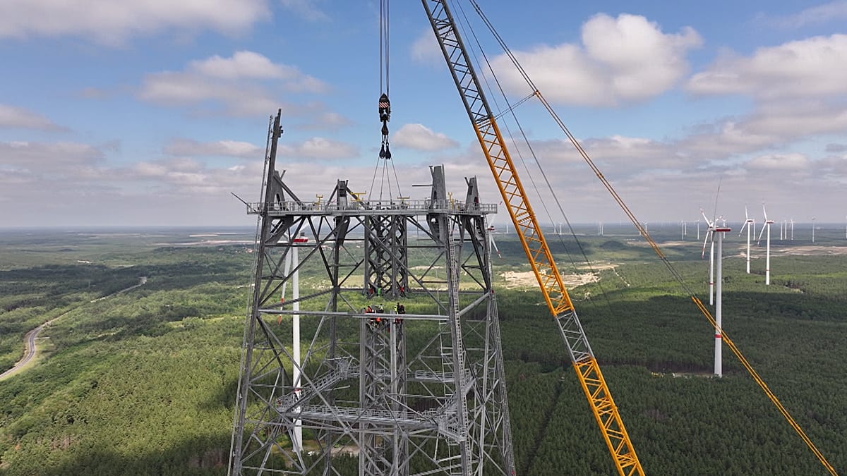 Germany's 365-metre wind turbine set to dwarf the Eiffel Tower