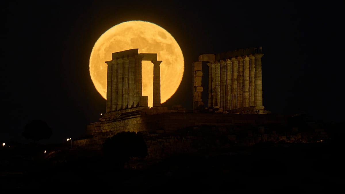 Greece opens 126 ancient sites for free under August full moon