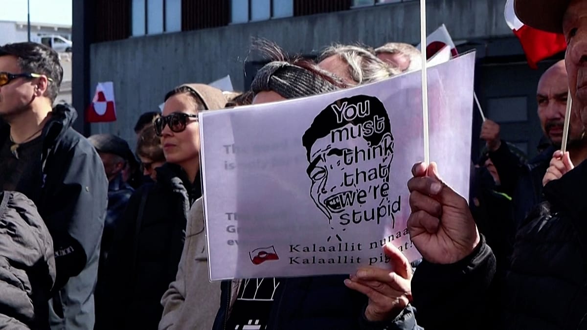 Greenland Protests US Military Ambitions: 'We Are Not for Sale'