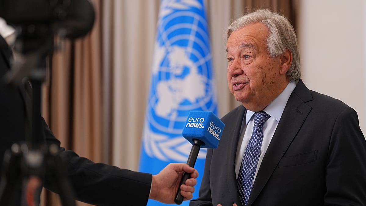 Guterres in Bishkek: 'Stop this madness' and pursue peace