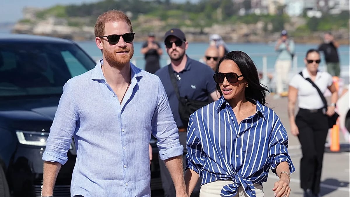 Harry and Meghan return to UK with children, reports say