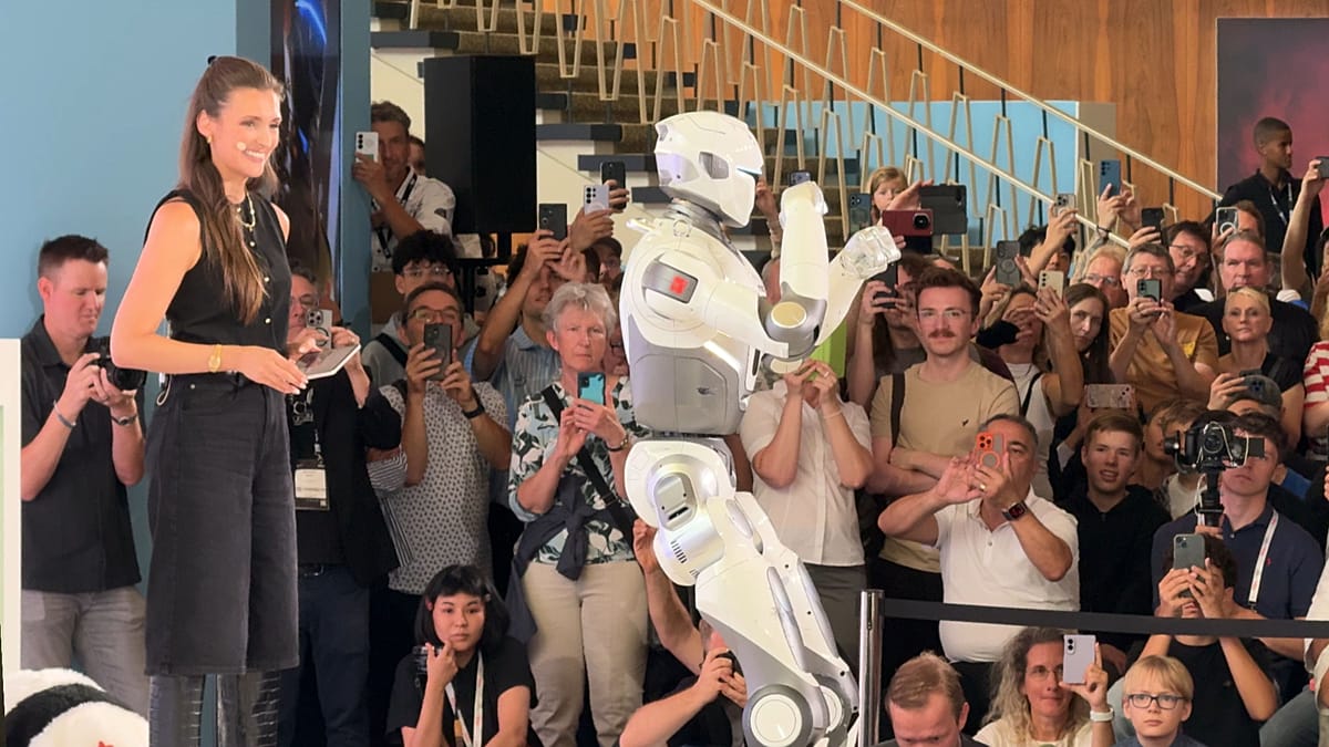 Humanoid robots steal the show at IFA 2026 with laundry, backflips, and panda suits