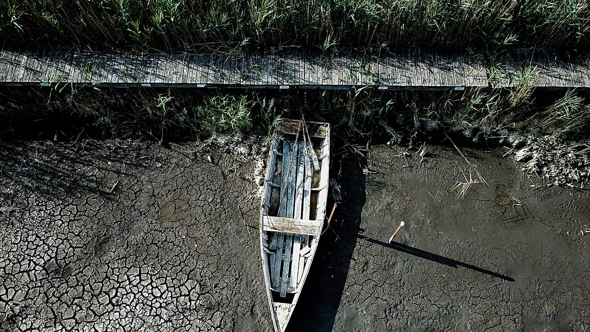 Hungary's Lake Velence Shrinks to Near-Record Low Amid Drought and Mismanagement