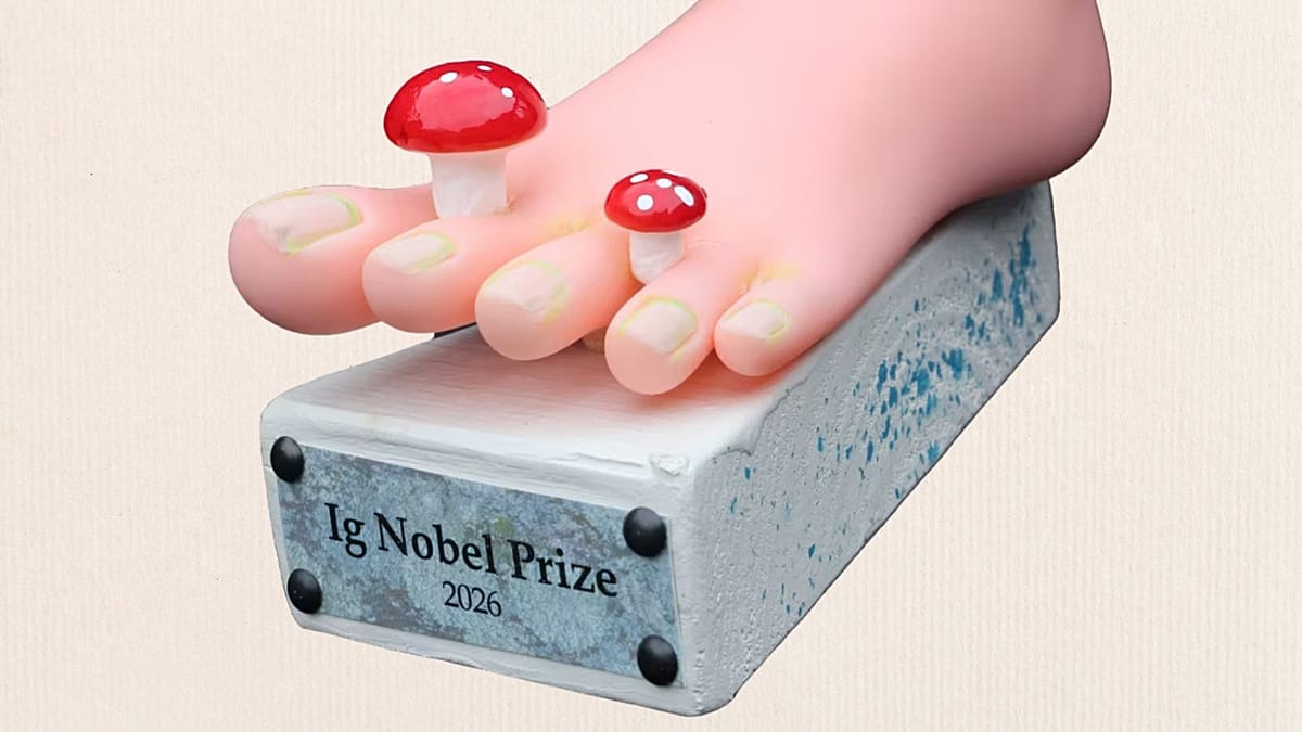 Ig Nobels 2026: Sweet-Stealing Elites and the Science of Kissing
