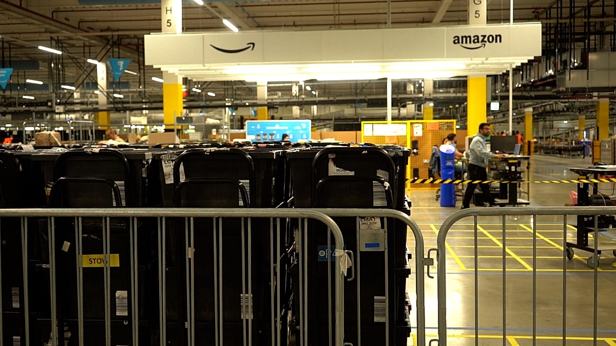 Inside Amazon's Busiest European Warehouse: Robots, Lasers, and the Future of Logistics