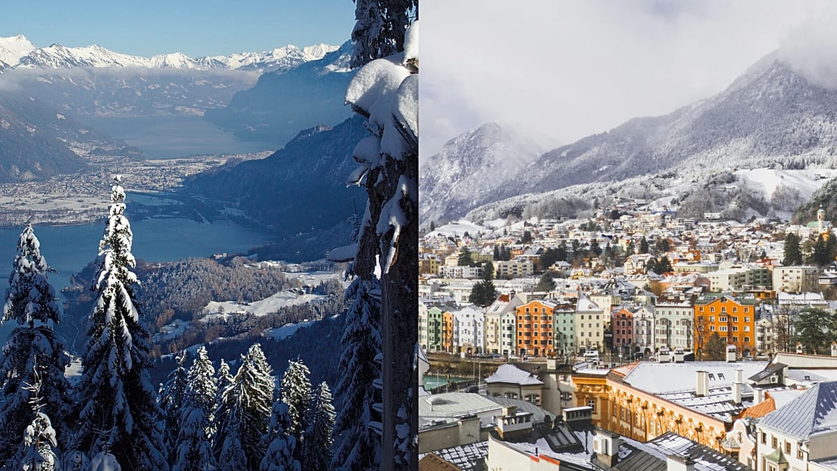 Interlaken vs Innsbruck: A Winter Adventure Comparison