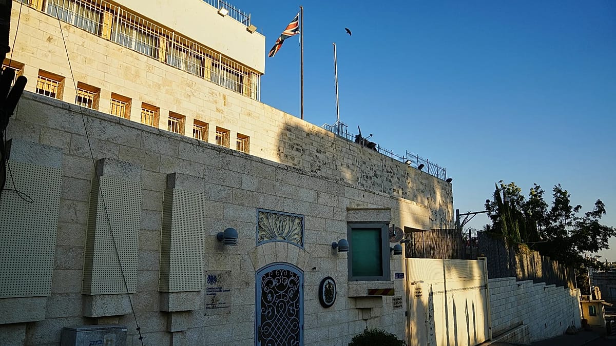 Israel shuts British consulate in East Jerusalem amid sanctions row