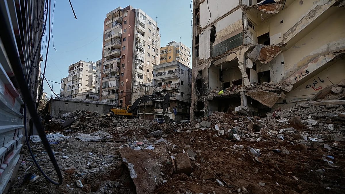 Israel Strikes Southern Beirut as Fighting Intensifies Across Lebanon