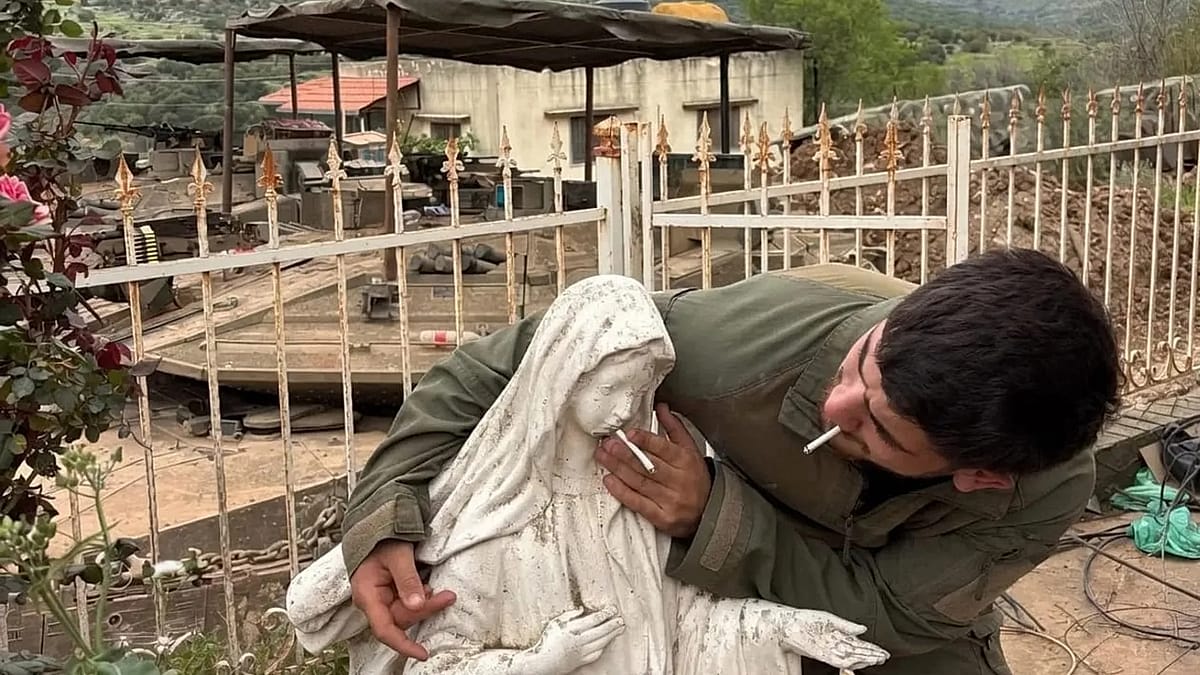 Israeli Army Probes Soldier's Desecration of Virgin Mary Statue in Lebanon