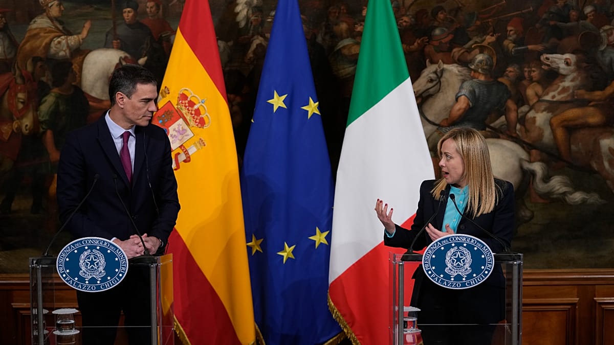 Italy and Spain clash over migration, exposing a deeper EU rift