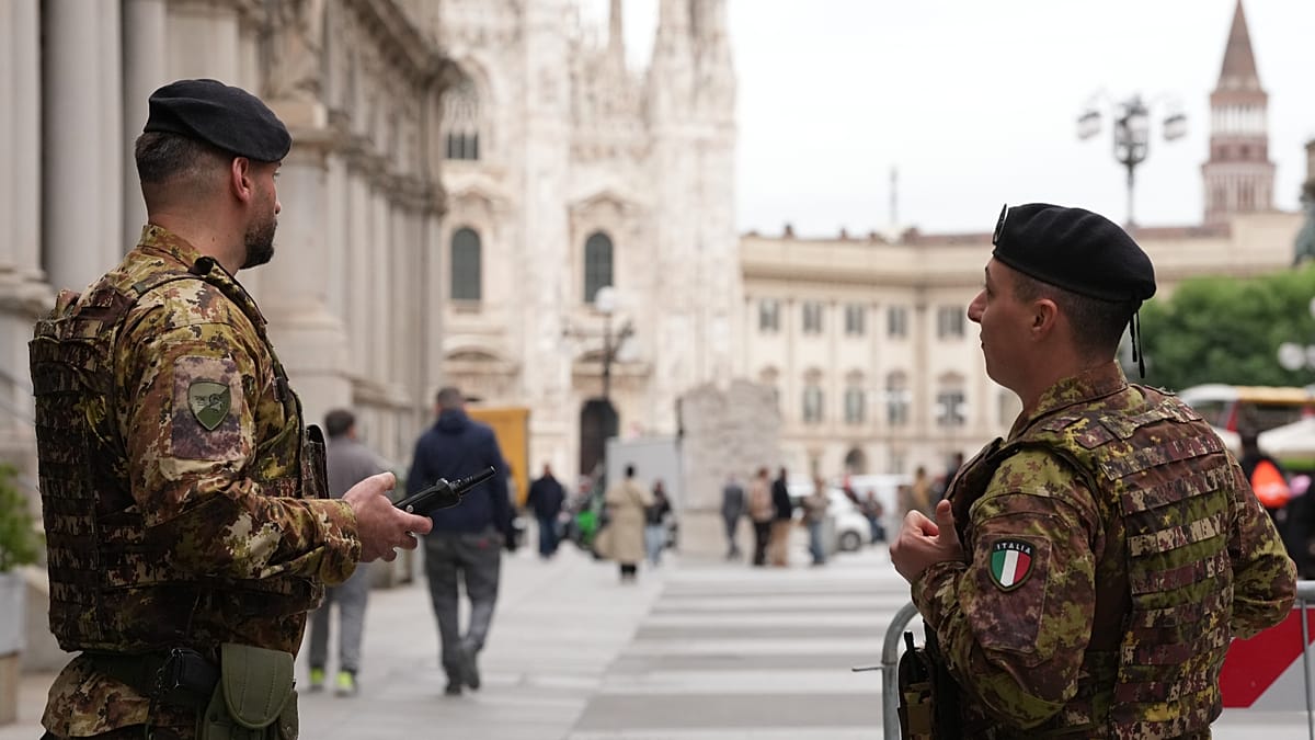 Italy deploys elite units and drones to secure October 24 protests