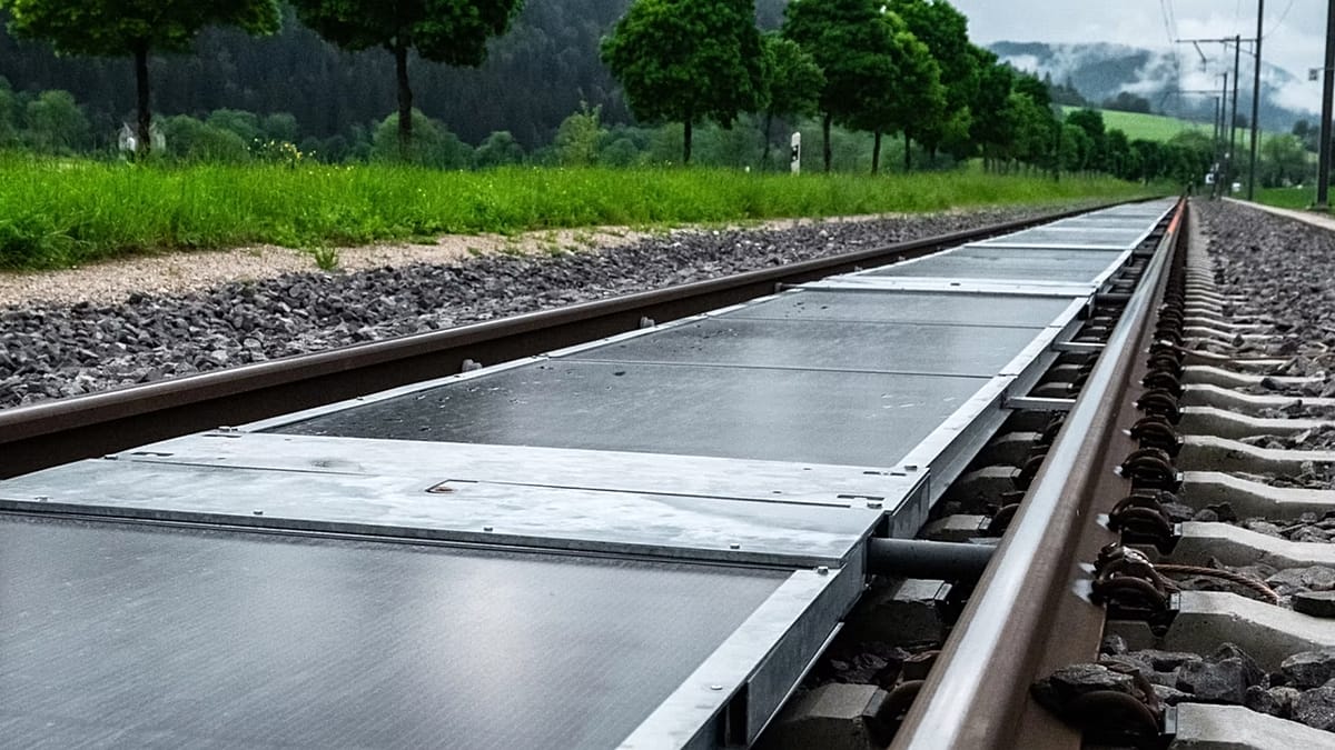 Italy Eyes Solar Railways After Swiss Success with Track-Mounted Panels