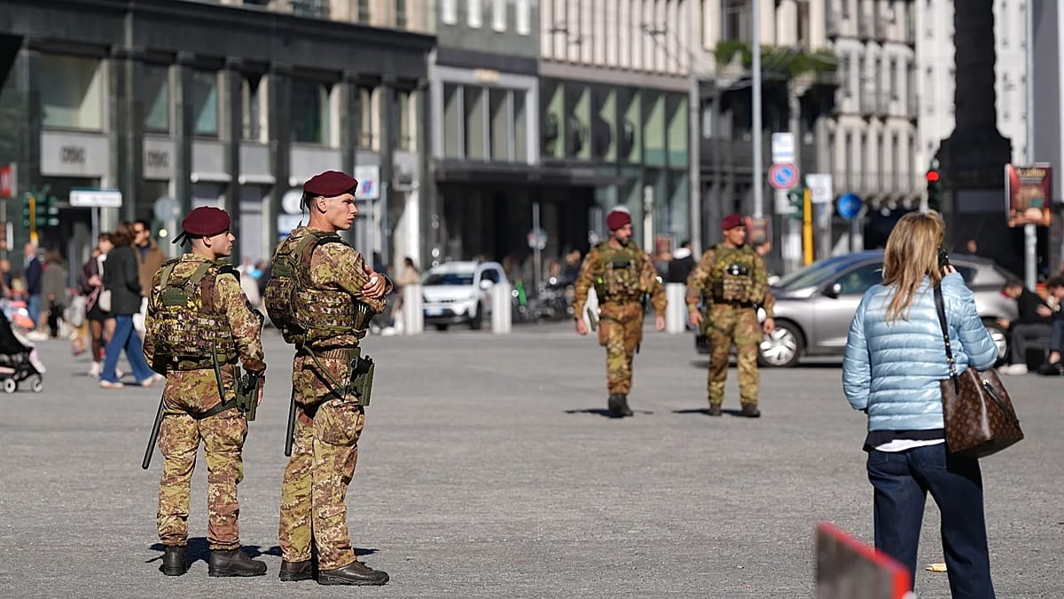 Italy sends 500 extra troops to Milan as protests spread nationwide