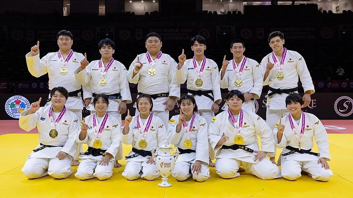 Japan Reclaims Mixed Team World Judo Title with Eighth Gold in Baku
