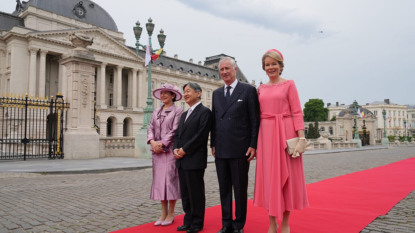 Japan's Emperor and Empress Begin State Visit to Belgium, Marking 160 Years of Ties