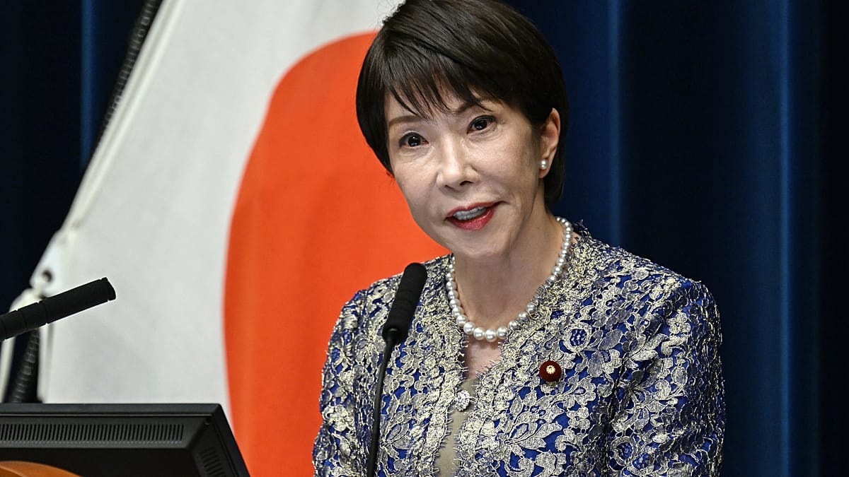 Japan's first female PM says chores and makeup add hours to her day