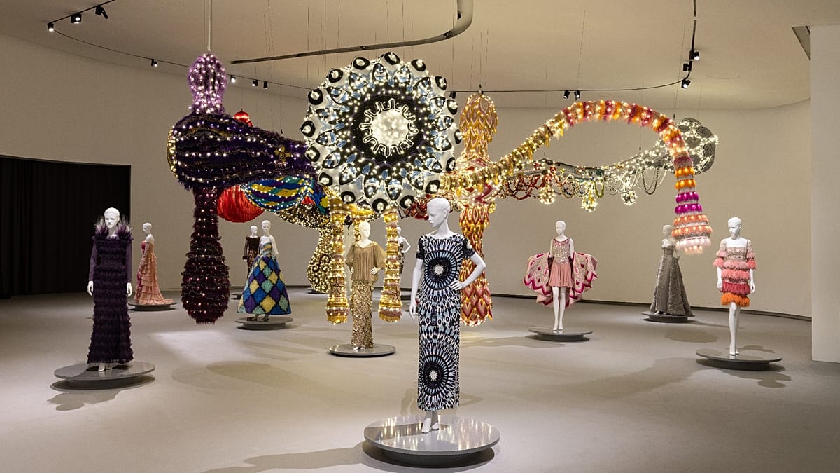 Joana Vasconcelos reimagines Valentino's haute couture in Lisbon