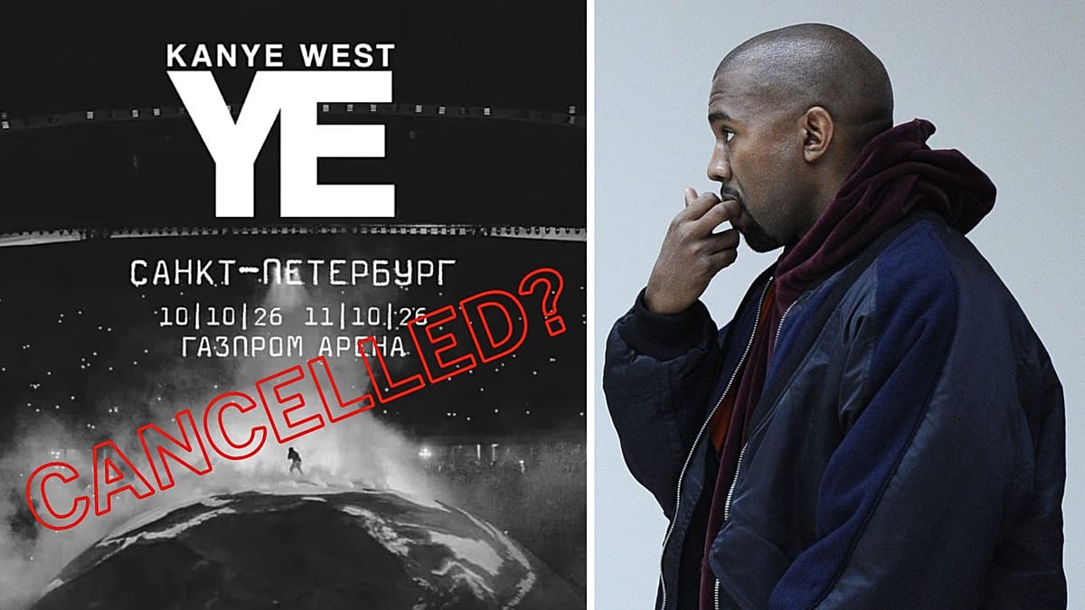 Kanye West's St Petersburg concerts in doubt after venue backs out