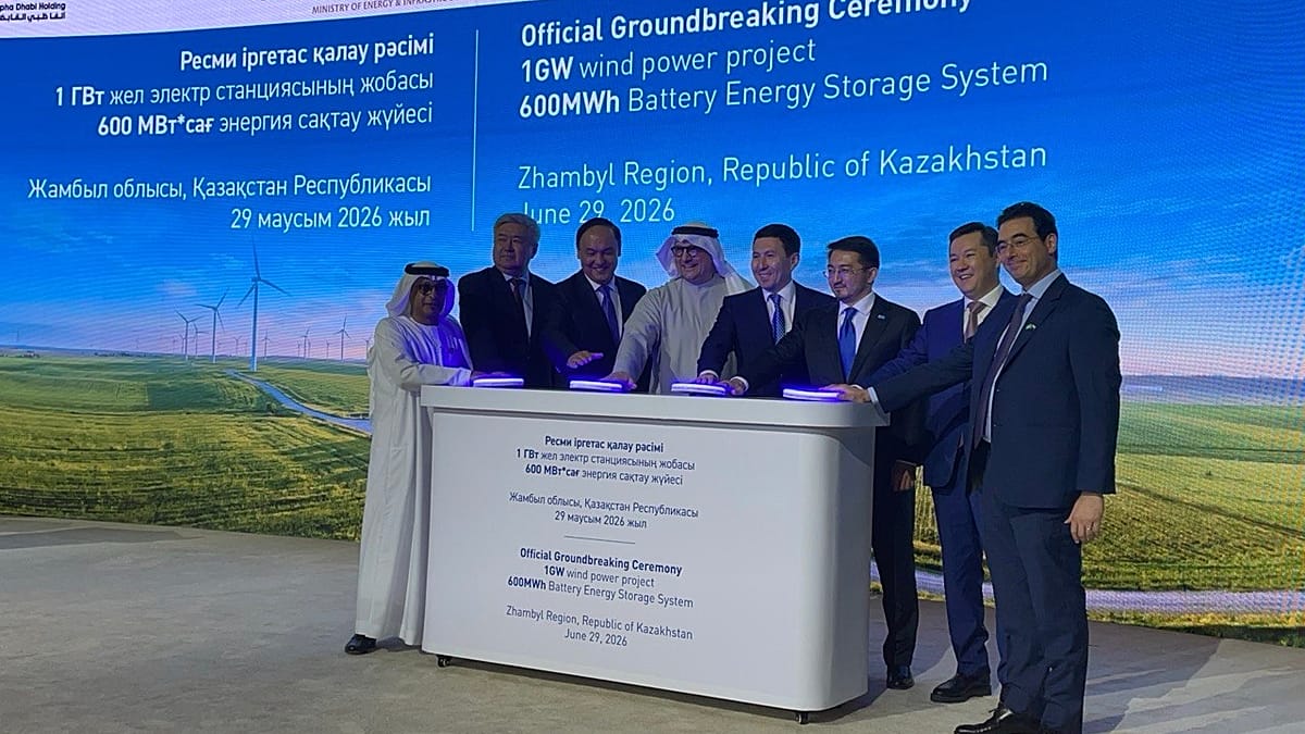Kazakhstan and UAE Launch €1.2 Billion Wind Farm in Central Asia's Energy Shift