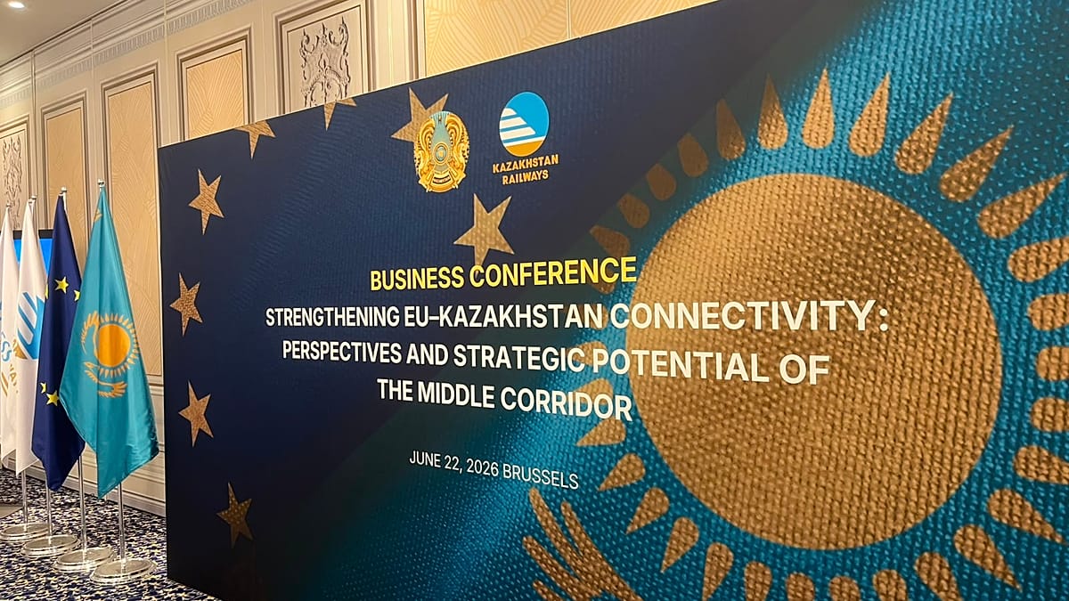 Kazakhstan's Tokayev in Brussels to Advance Middle Corridor Trade Route
