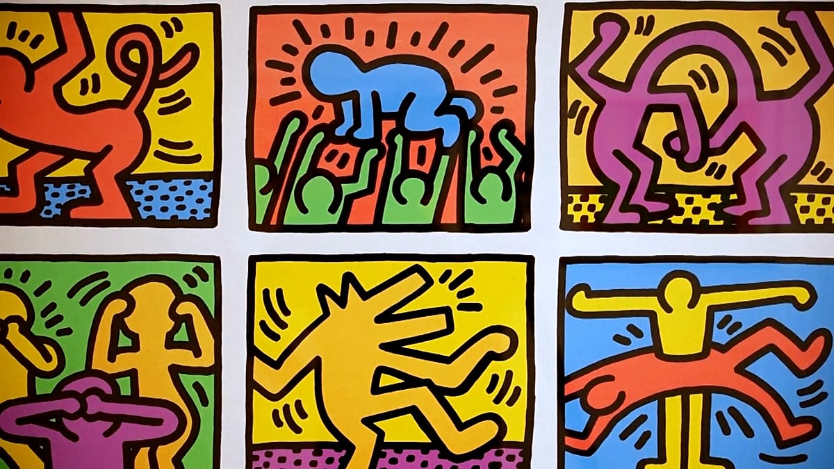 Keith Haring retrospective opens in Rome with over 140 works