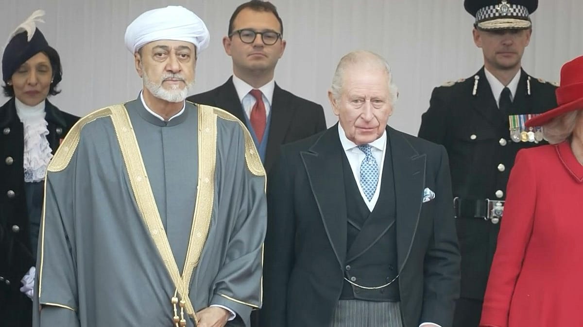 King Charles hosts Sultan Haitham for three-day UK state visit