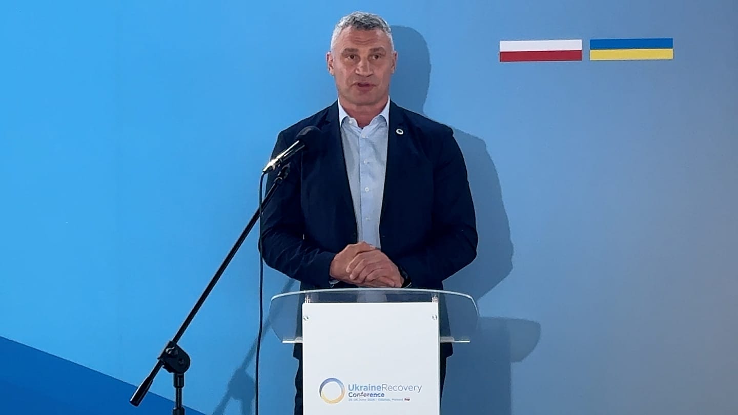 Klitschko Urges Ukraine to Follow Poland's Recovery Model at Gdańsk Conference