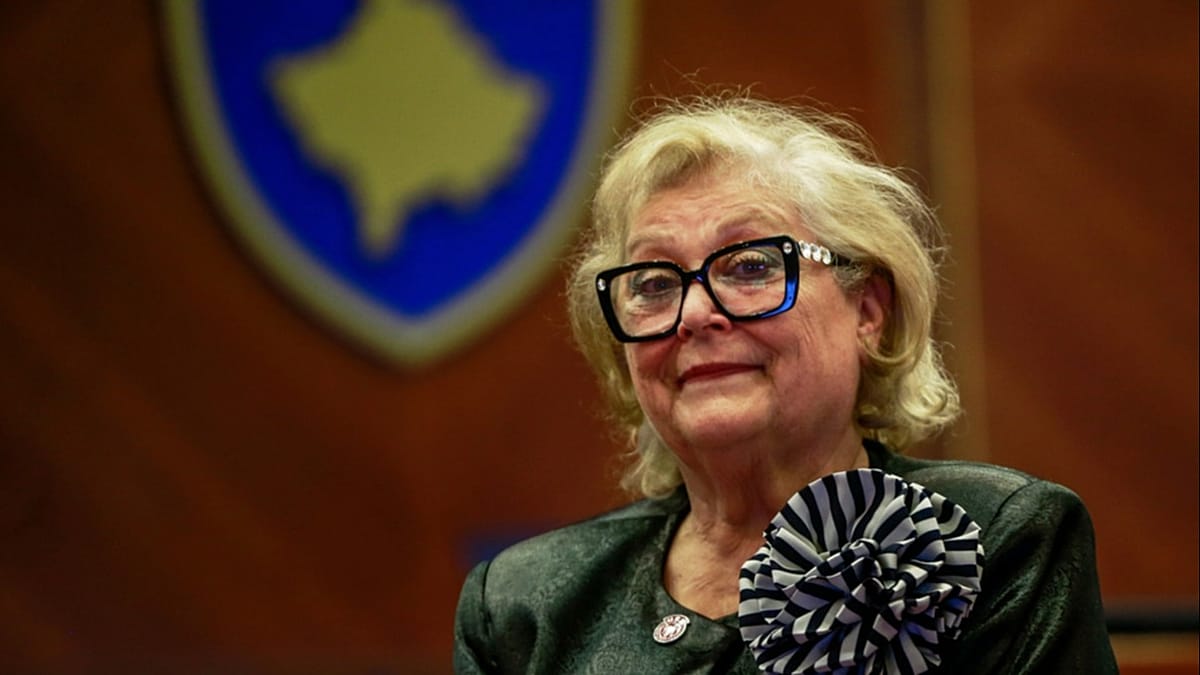 Kosovo elects Justina Pula as president in late-night vote to avoid snap election