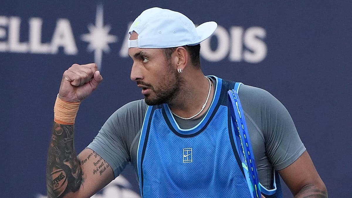 Kyrgios accepts one-month ban after positive cocaine test in Mallorca