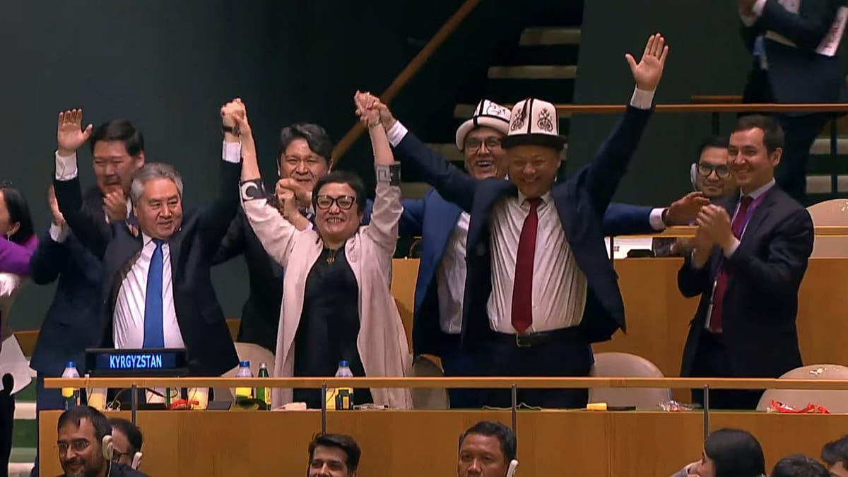 Kyrgyzstan Wins First UN Security Council Seat, Presses for Reform