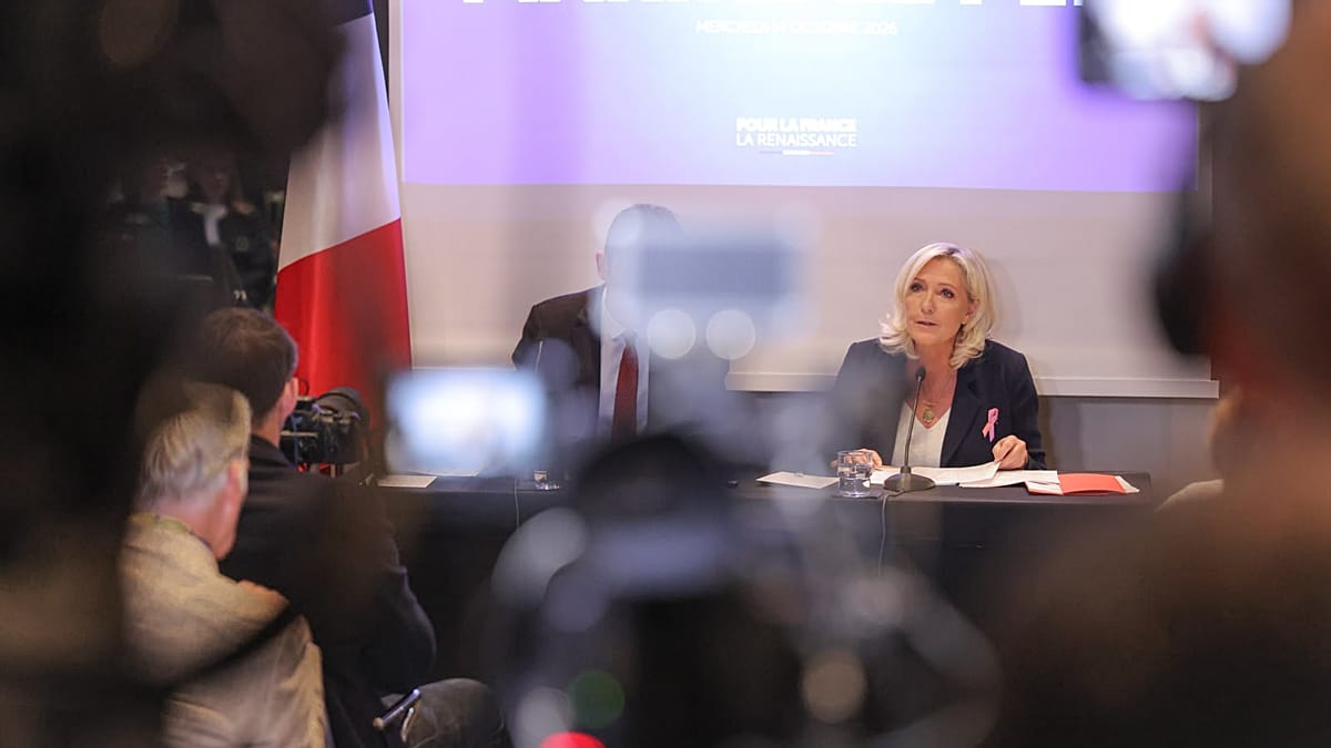 Le Pen Takes Her Anti-Commission Pitch to Brussels